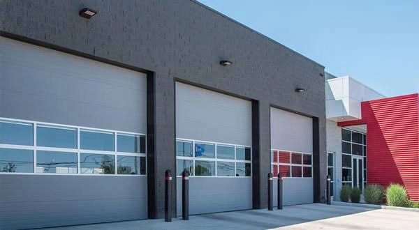 Commercial garage door details