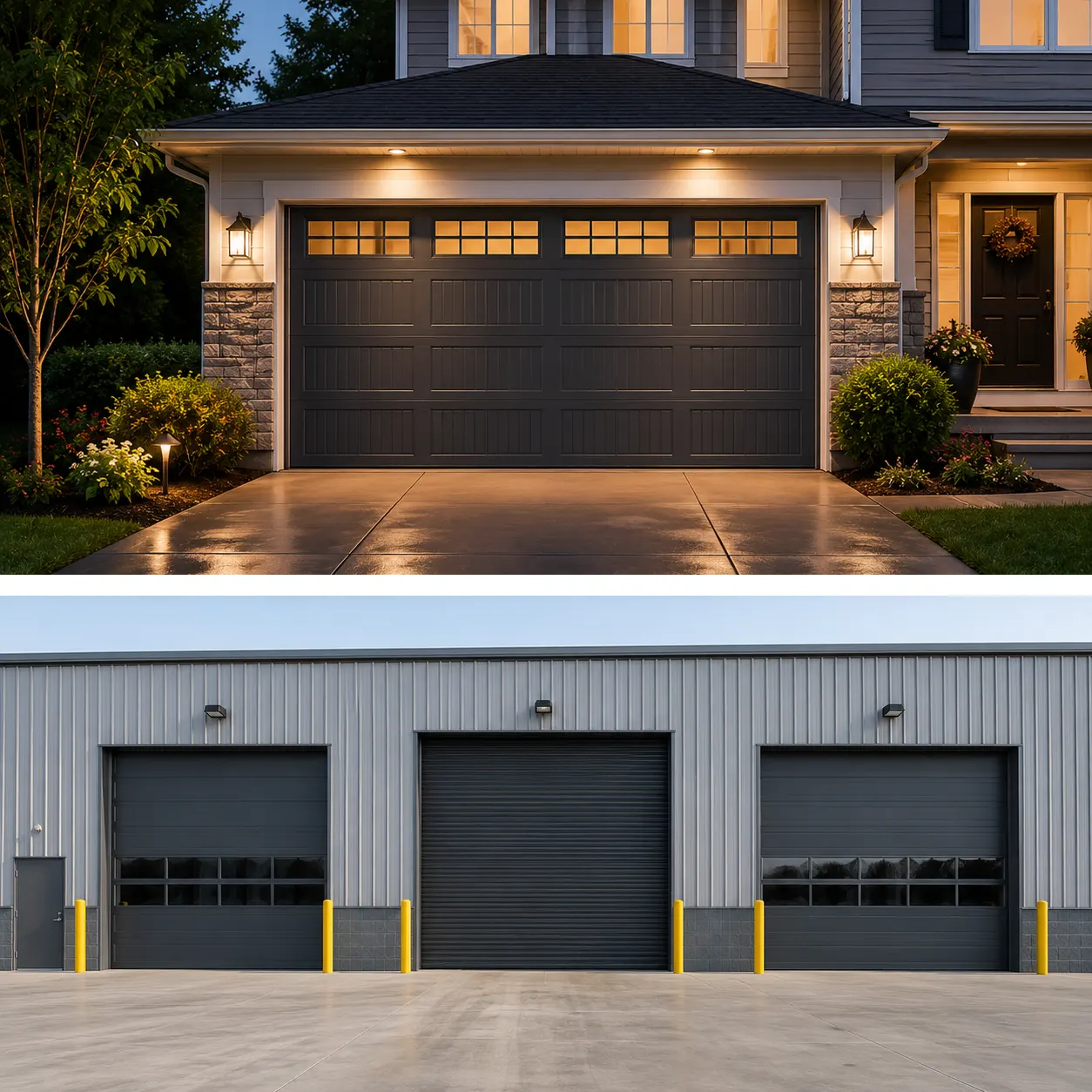 Residential and commercial garage door services in Spring Texas