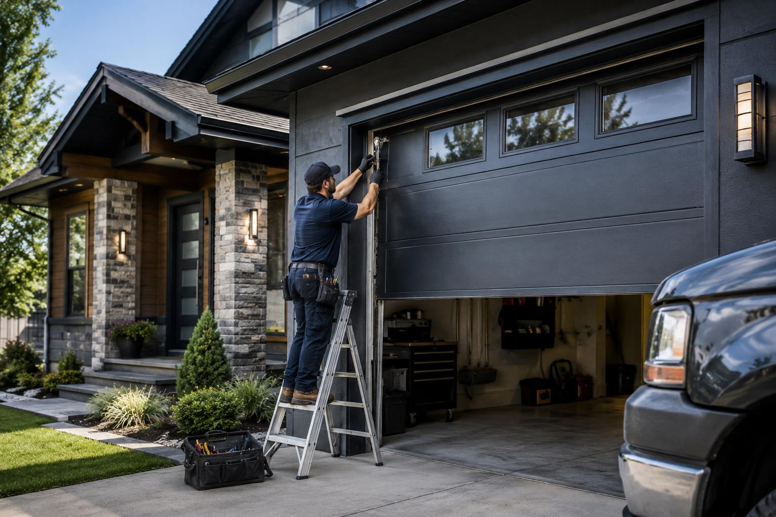 Garage Door Maintenance Services in Spring TX